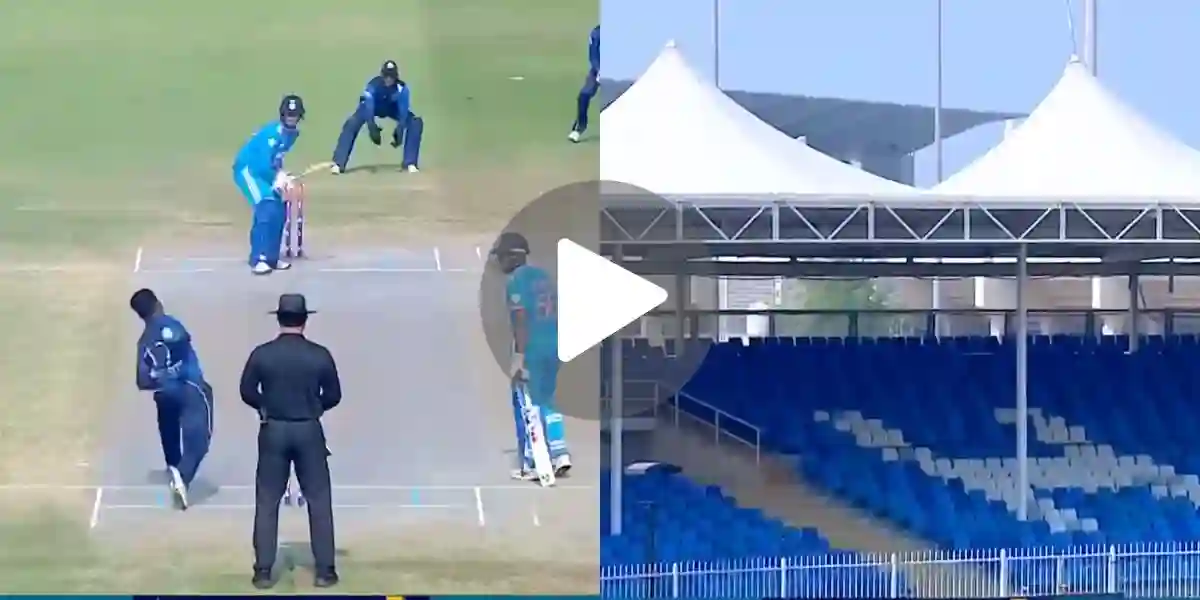 [Watch] Vaibhav Suryavanshi's Unreal Strength; Clears Sharjah Roof With Massive Six